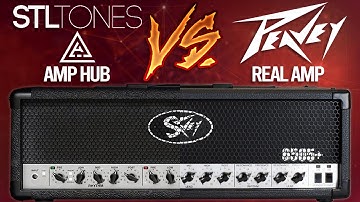 STL Tones AmpHub 6505+ VS. Real Amp (Peavey 6505+) ⚔️