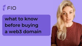 Choose your Web3 domain provider wisely l FIO Protocol
