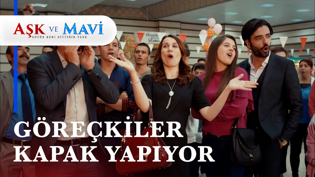 Karşılıklı laf sokma yarışı! - Aşk ve Mavi 30. Bölüm