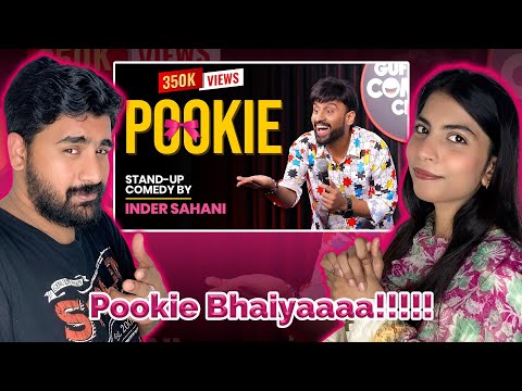 Pakistani Reacts on Pookie | Crowd Work Comedy | Stand Up Comedy | Inder Sahani | Eshman Reacts