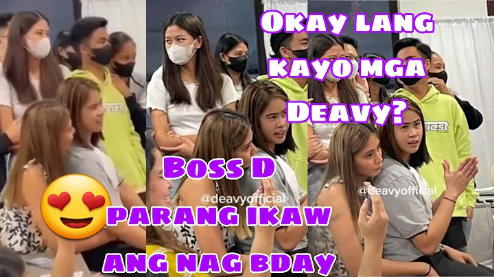 Deanna Wong Maraming pa Birthday Surprise kay Ivy Lacsina | Genuine Happiness | #deannawong #deavy