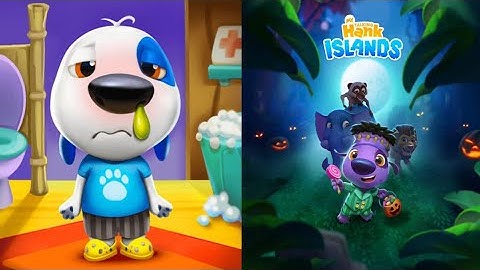 My Talking Hank: Islands - New Update!!! Gameplay (Android, iOS Game) #tomhappy #talkinghank 