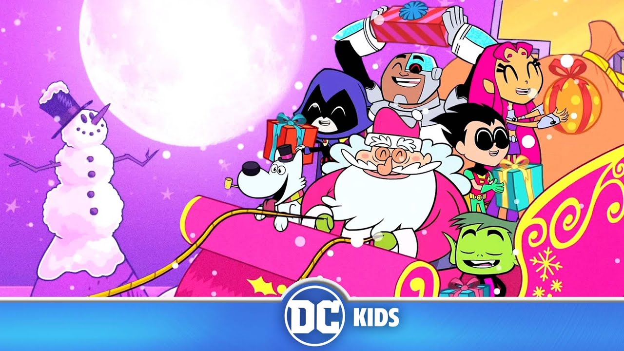 ⁣Teen Titans Go! En Español 🇪🇸 | ¡Canciones pegadizas! ❄️ | @DCKidsEspana
