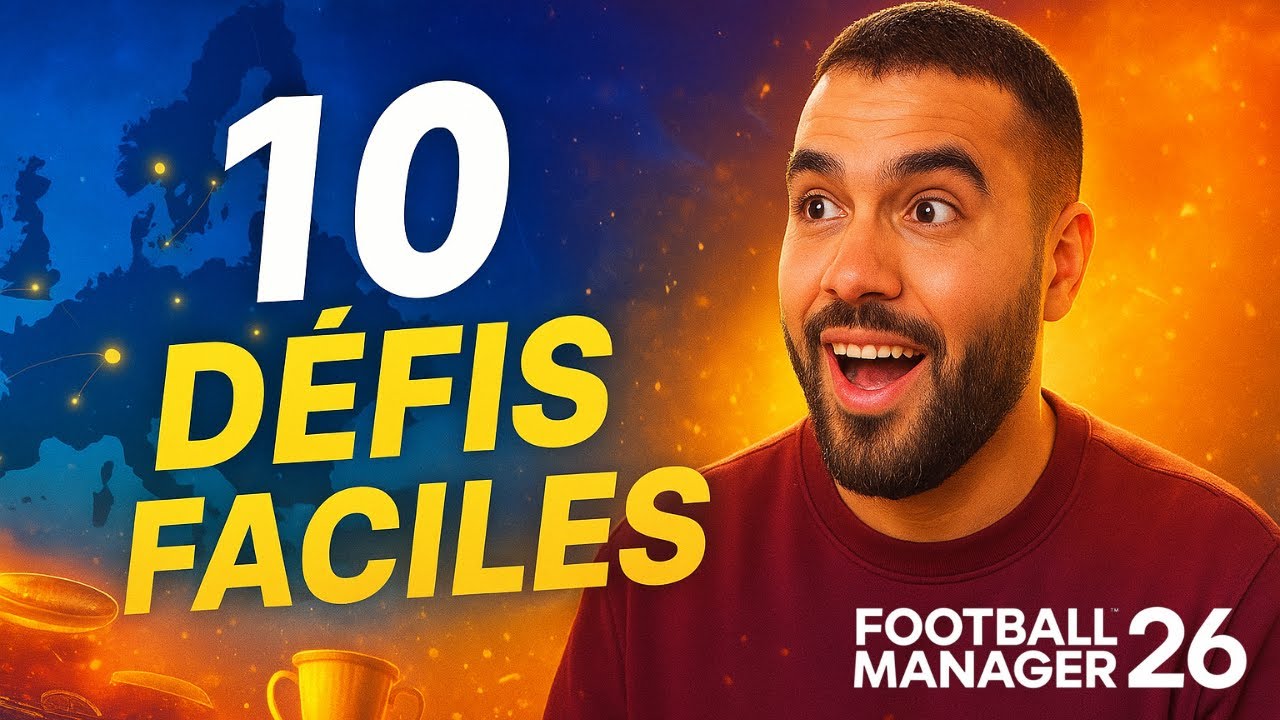 10 IDÉES CARRIERES FACILES SUR FM26! #FM26 #footballmanager