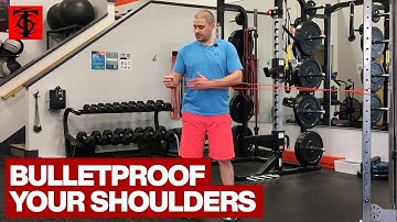 Band Standing External Rotation Iso with Punch