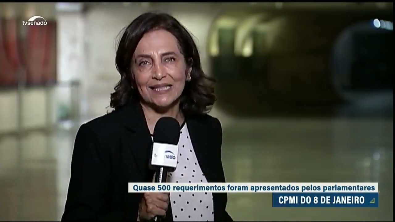 CPMI 8 de janeiro: TV Senado Live debate próximos passos das investigações  