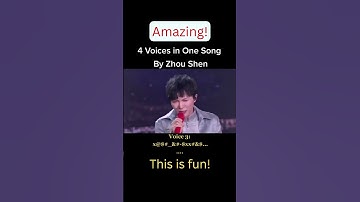 Thumbnail of Zhou Shen's different voices! Amazing! This is fun! TikTok yifanlovedawn