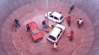 Maruthi Car and Motor Cycle (Bike) Circus/Stunts.. Maruthi Car and Motor Cycle (Bike) Circus/Stunts..