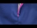 How to Sew An Invisible Zipper With A Lining