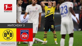 Wild draw: BVB gives up the lead | Borussia Dortmund - 1. FC Heidenheim 2-2 | MD 3 -BL 23/24