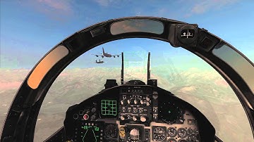 DCS World F-15C Mid Air Collision