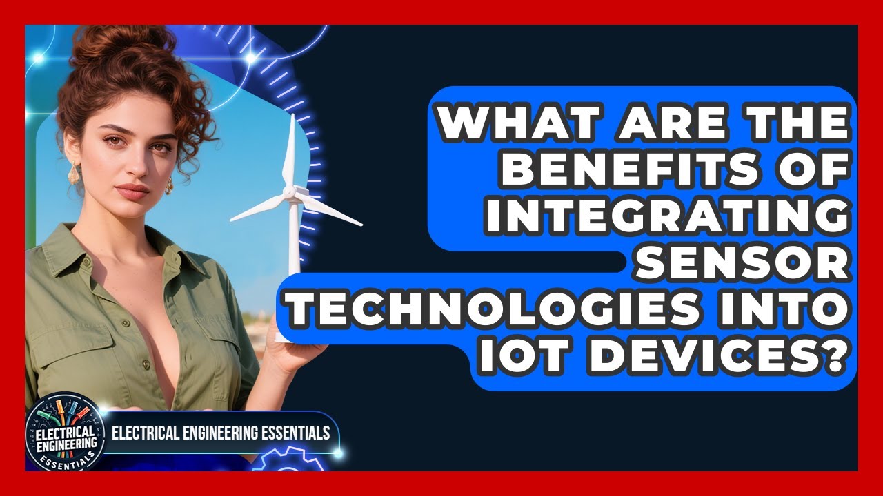 What Are the Benefits of Integrating Sensor Technologies Into IoT Devices?