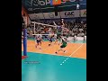 Volleyball player best skill attacking in short ball attacking in slow motion in review 🏐you try