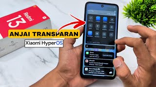 kontrol center transparan redmi 13 work screenshot 2