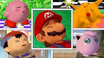 Dizzy Animations | All Characters | Super Smash Bros Melee | High Quality