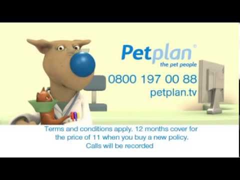 Animated Petplan TV Advert from 2006