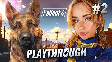 Experiencing Fallout 4 for the First Time with Vault Suit! | Part 2 (Blind Playthrough)