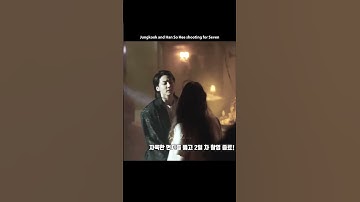 Jungkook shooting with actress Han So Hee for Seven 💕🐰