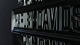 Harley-Davidson Logo Animation Dark 3D