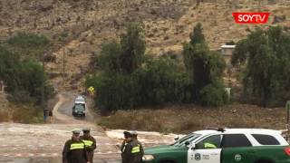 Socavón afecta a Ruta 5 Norte en Coquimbo