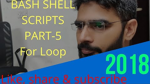 Bash Shell Script for Beginner From ServerGyan