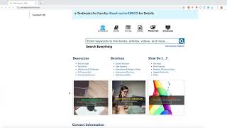 CNM Library Research Demo for English 1120