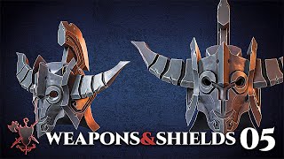 Weapons & Shields / 05 - Blender 2.81