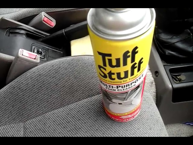 Does “Tuff Stuff” foaming cloth cleaner actually work? 