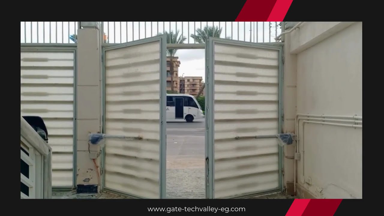 Streamlined Entry Installing the Calypso Motor for Automatic Swing Gate.