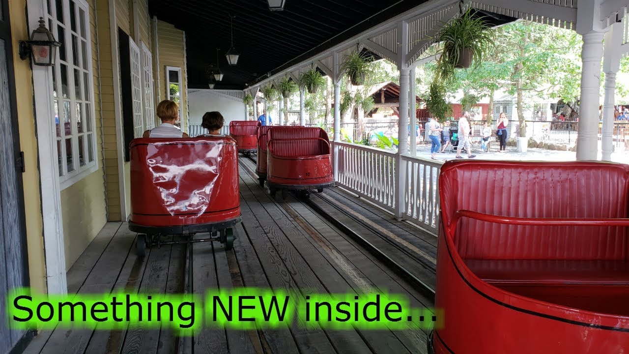 Knoebels Haunted Mansion Added A New Small Addition July 2018 Youtube 