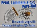 Print, Laminate and Perf Cut Decals with Flexisign and Graphtech (PLUS a little trade secret!)