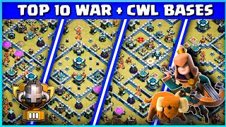 NEW TH13 WAR BASES WITH LINK || ANTI-2 STAR || TH13 CWL BASE WITH LINK ..... CLASH OF CLANS