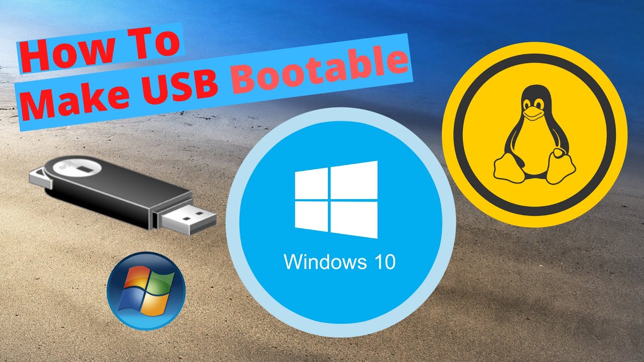 create windows 10 bootable usb on linux