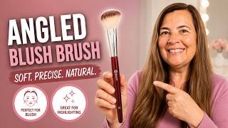 Precise Angled Blush Brush for Soft Natural Blend Review screenshot 1