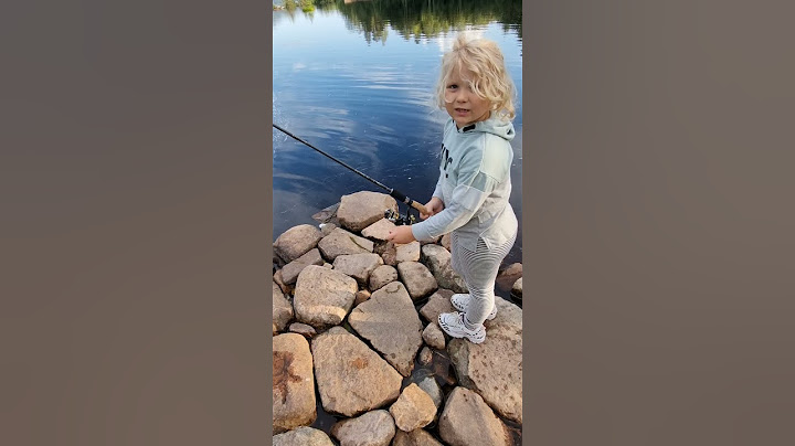 trener på å kaste med haspelsnelle👍😀