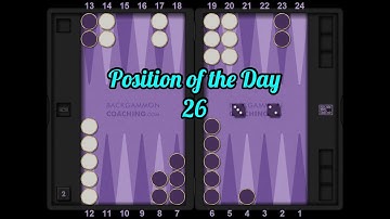 Backgammon - Position of the Day: 26 - Anchor or upgrade?