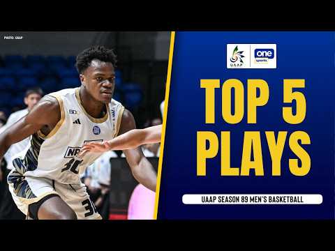 NU vs AdU | TOP 5 PLAYS | UAAP SEASON 89 MEN’S BASKETBALL | OCT 24, 2026