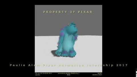 |Monsters Inc| Sully Test Animation with Sound Part 5
