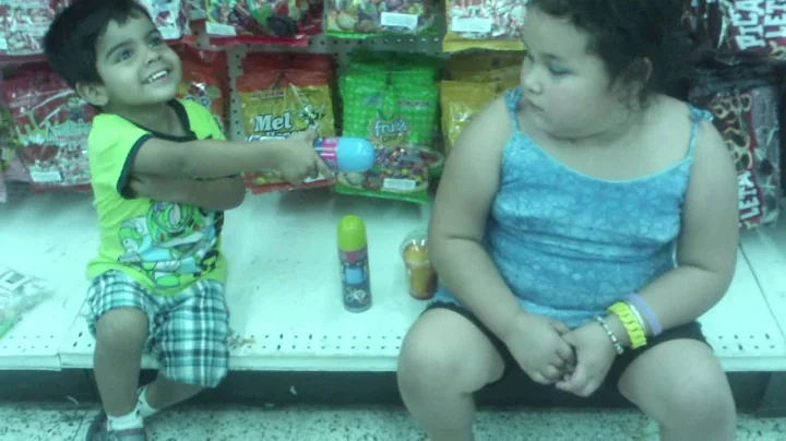 Dollar store with my kiddos..their silly. Random:)