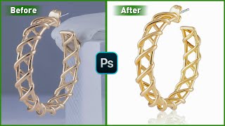High-End Jewellery Retouching photoshop tutorial in Bangla | Jewelry Retouch in Photoshop CC 2024
