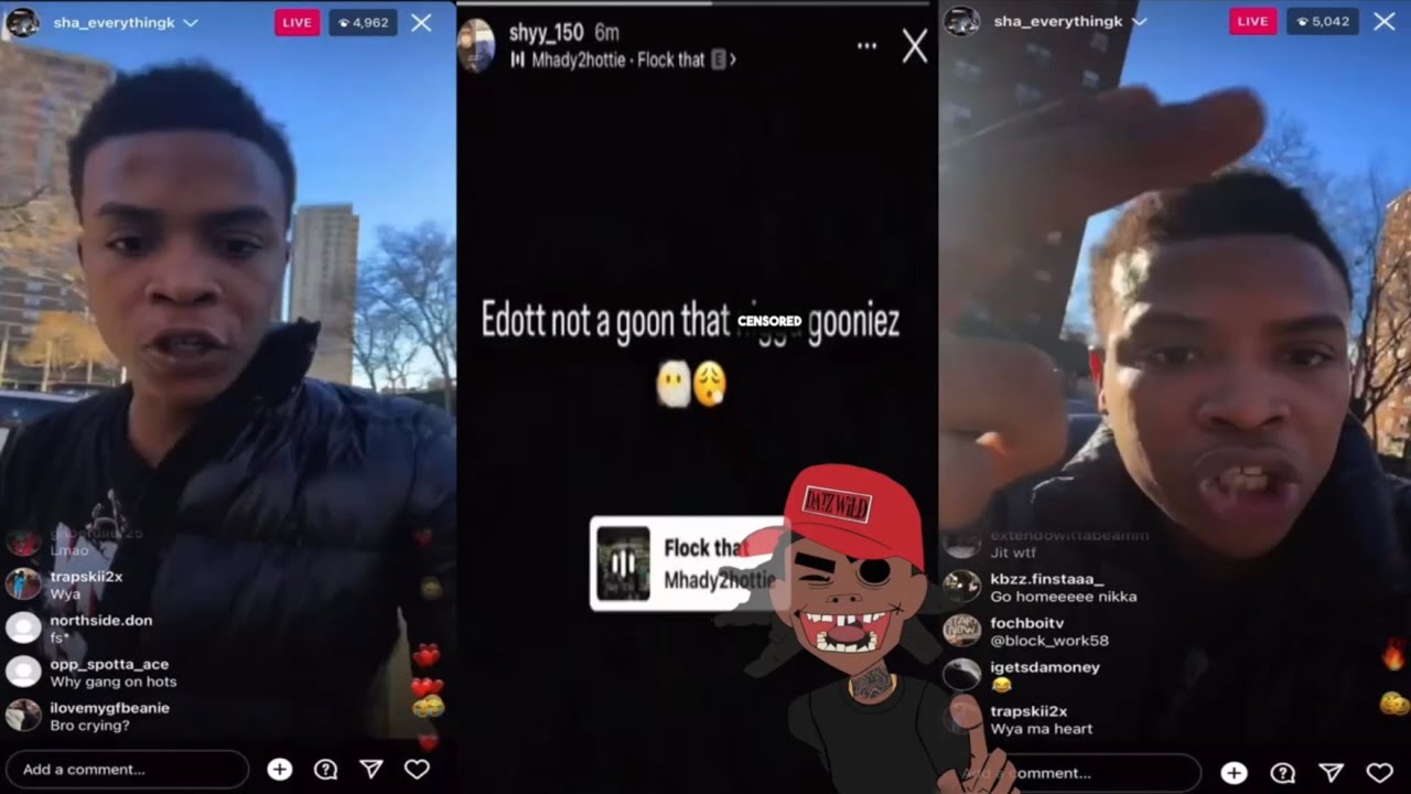 Sha Ek GOES OFF & Spins Courtlandt! After His Mans Dissed Edot!😳Then Spins Sugarhill!