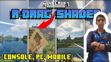 Realistic  Shaders Minecraft PE 1.20+ | Render Dragon Mcpe Shaders 1.20.72+