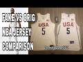 Fake vs Legit NBA Jerseys Comparison