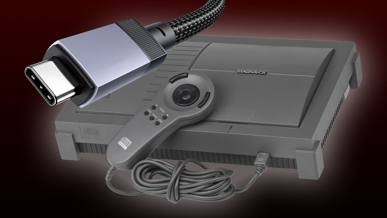 EARLY ACCESS: Running the Philips CD-i off USB-C because why