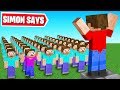 Playing SIMON SAYS in MINECRAFT!