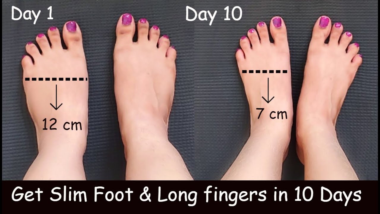 How To Make Your Feet Less Wide