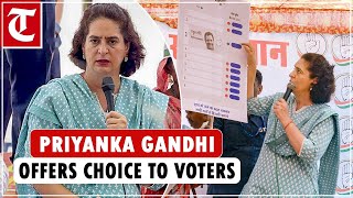 “What you will choose between 5 kg ration or employment?”: Priyanka Gandhi’s question to voters