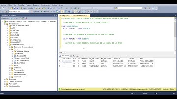 VIDEO 12   SENTENCIA SELECT TOP