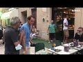 Aperitivo in centro nella sua Jesi per Roberto Mancini