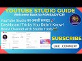 YouTube Studio Dashboard कैसे Use करें? 📊 | 2025 Full Guide for Creators